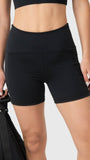 Short Mujer Pocket Aloe Negro Bsoul