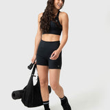 Short Mujer Pocket Aloe Negro Bsoul