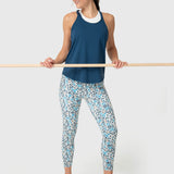 Polera Mujer Training Tank Aloe Azul Bsoul