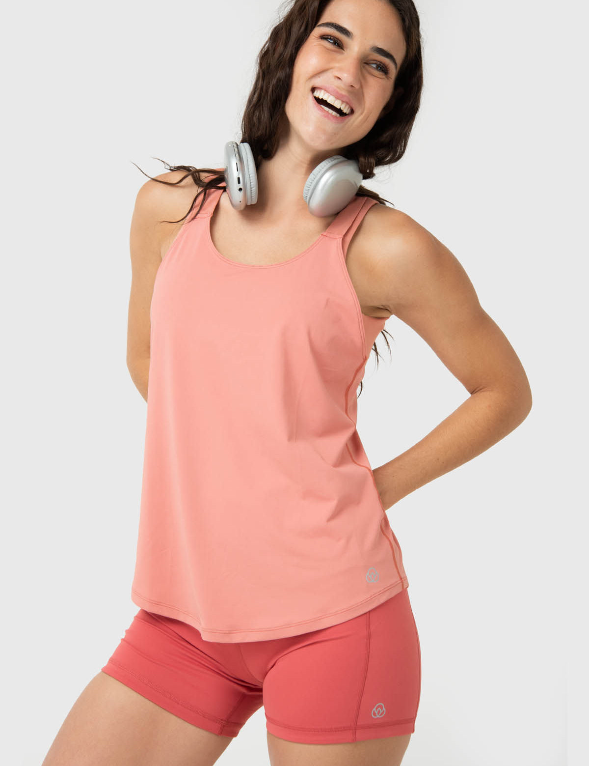 Polera Mujer Training Tank Aloe Rosado Bsoul