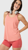 Polera Mujer Training Tank Aloe Rosado Bsoul