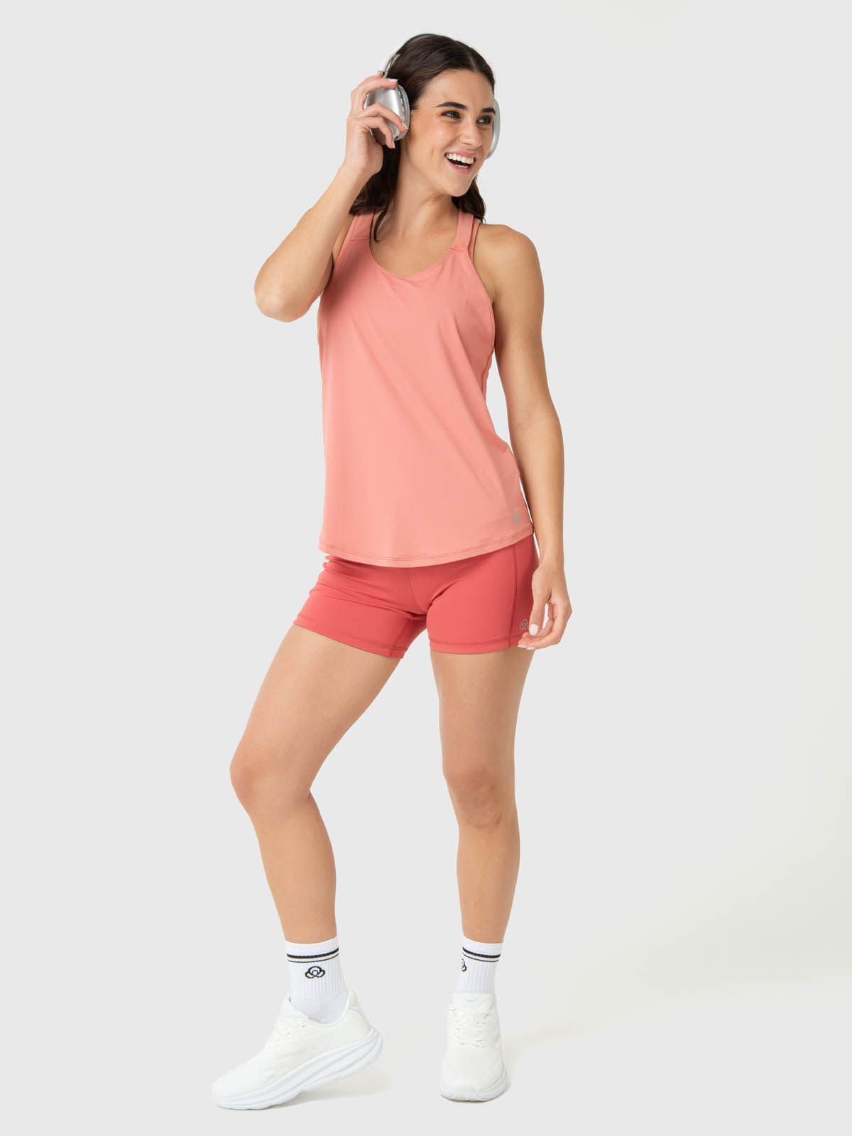 Polera Mujer Training Tank Aloe Rosado Bsoul