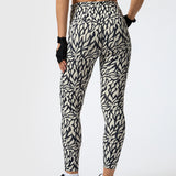 Calza Ankle Maya Aloe Estampado BSoul