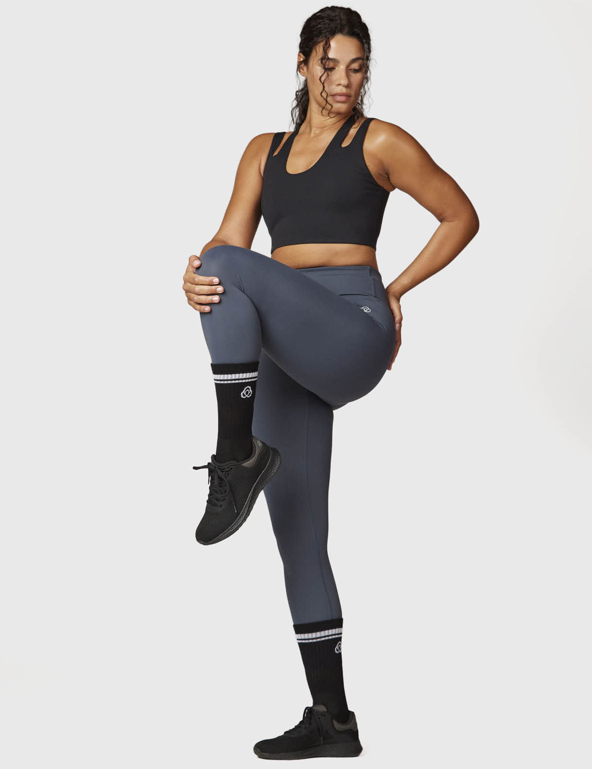 Calza Mujer Emma Aloe Gris Bsoul