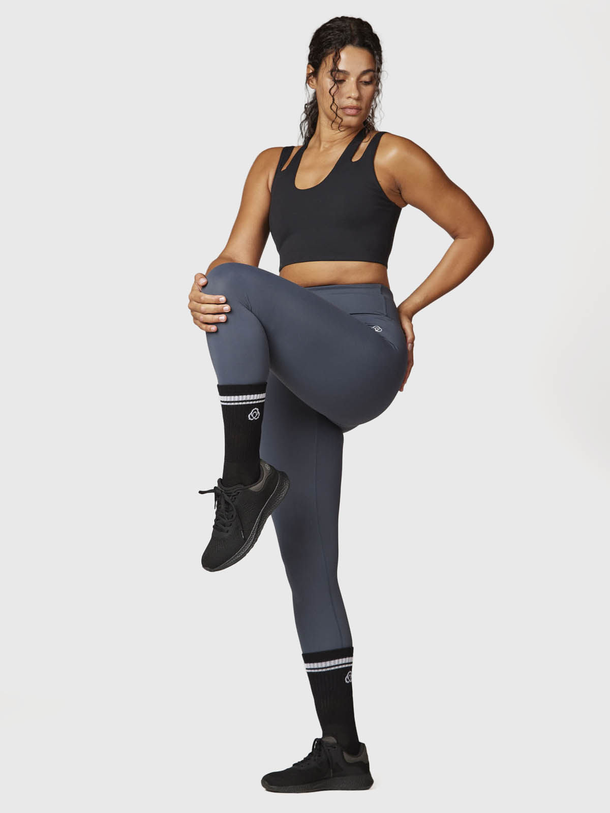 Calza Mujer Emma Aloe Gris Bsoul