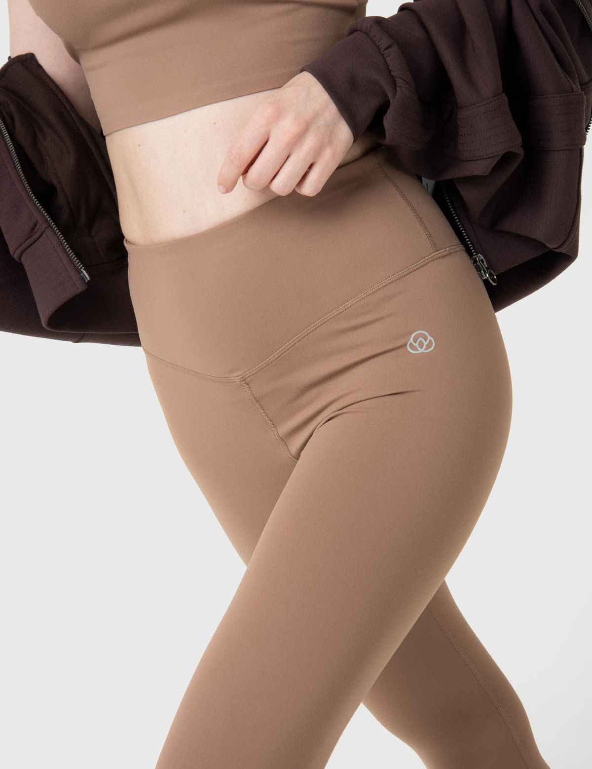 Calza Mujer Emma Aloe Café Claro Bsoul