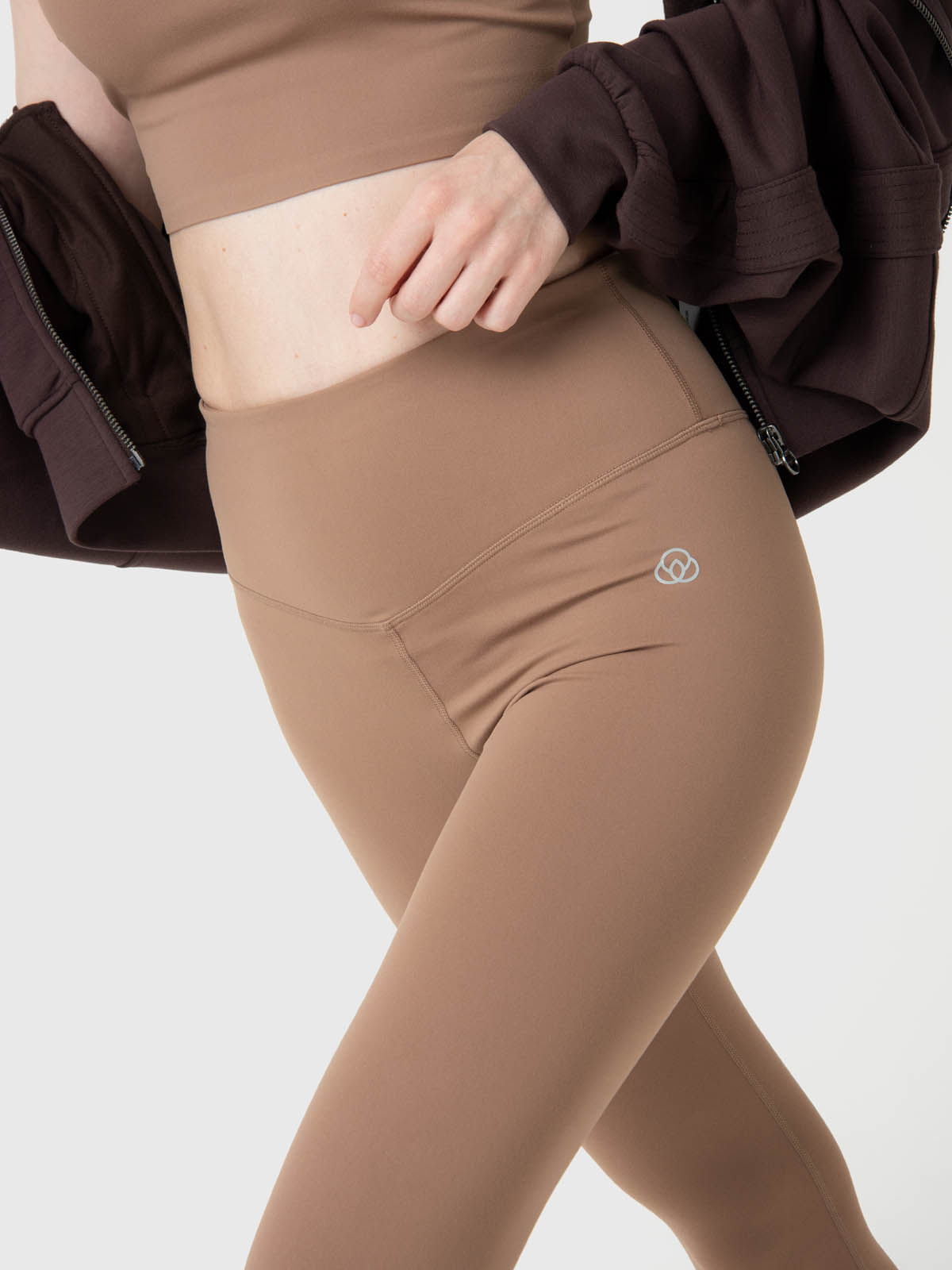 Calza Mujer Emma Aloe Café Claro Bsoul