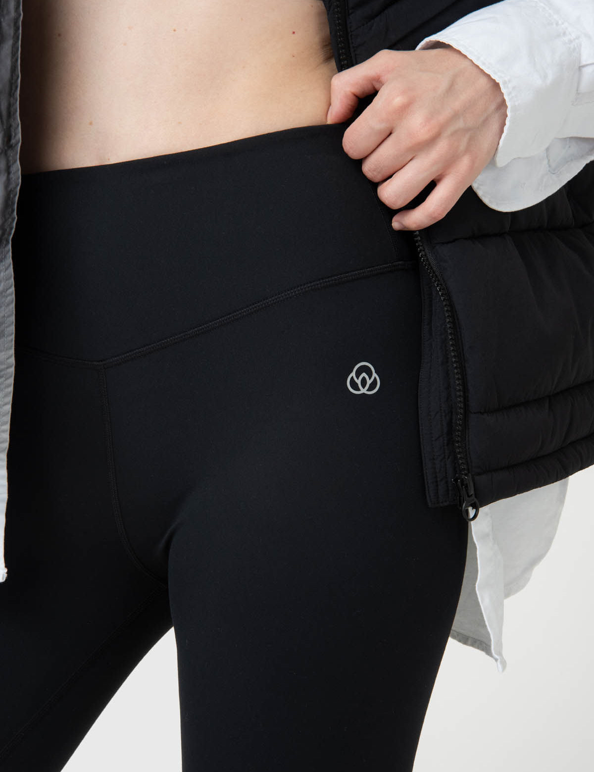 Calza Mujer Capri Aloe Negra Bsoul