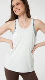 Polera Mujer Tank Cloe Aloe Crudo Bsoul