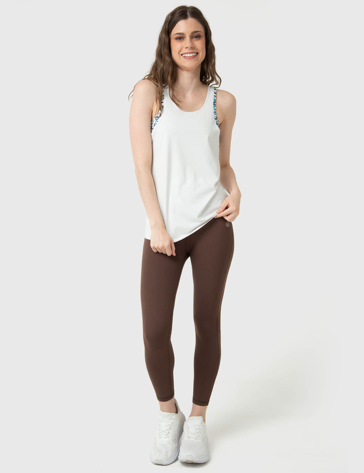 Polera Mujer Tank Cloe Aloe Crudo Bsoul