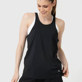 Polera Mujer Tank Cloe Aloe Negro Bsoul