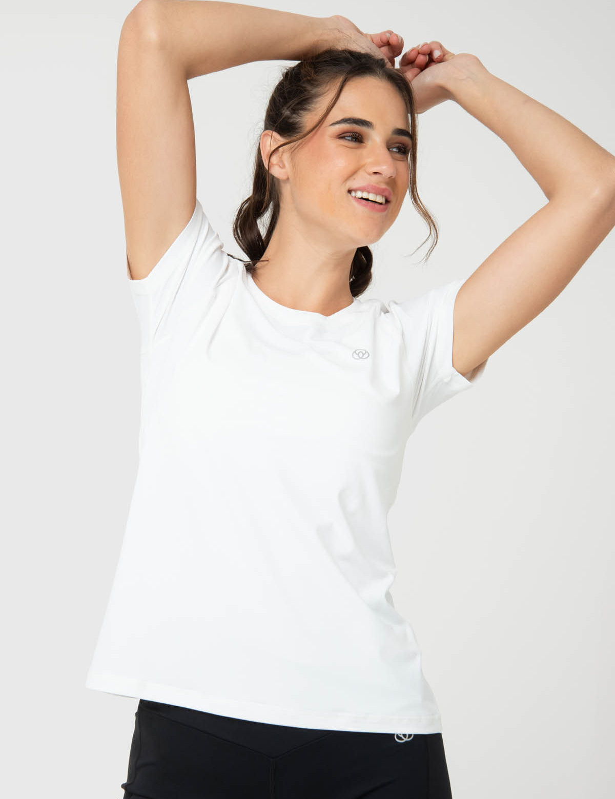 Polera Mujer Round Neck Aloe Blanca Bsoul