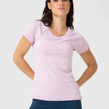Polera Mujer Round Neck Aloe Rosada Bsoul