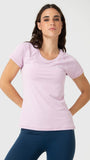 Polera Mujer Round Neck Aloe Rosada Bsoul