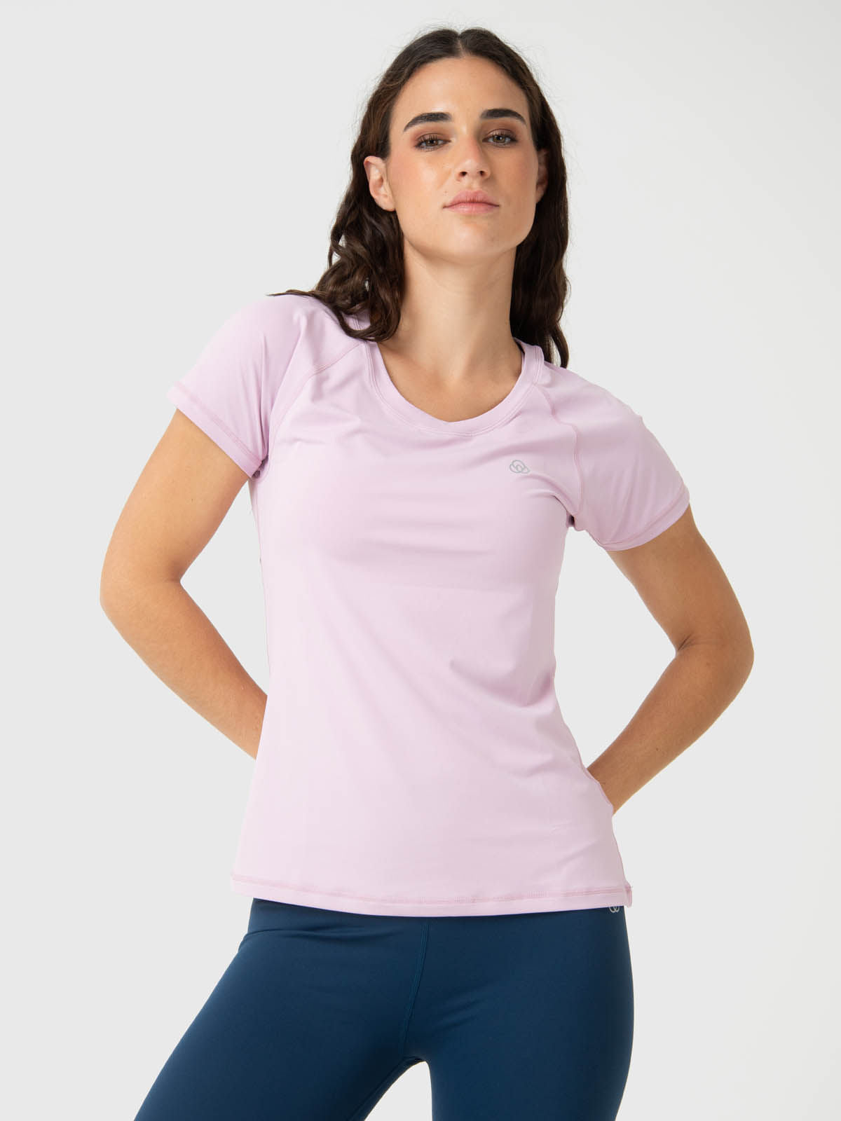Polera Mujer Round Neck Aloe Rosada Bsoul