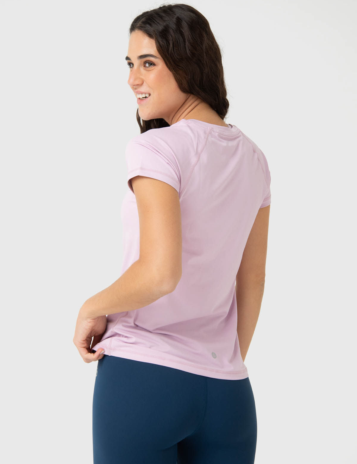 Polera Mujer Round Neck Aloe Rosada Bsoul