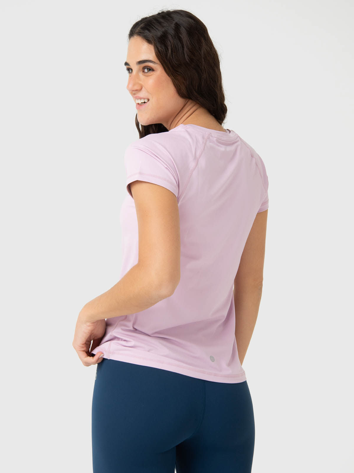 Polera Mujer Round Neck Aloe Rosada Bsoul