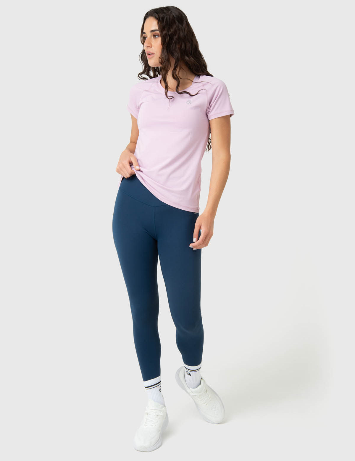 Polera Mujer Round Neck Aloe Rosada Bsoul