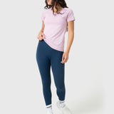 Polera Mujer Round Neck Aloe Rosada Bsoul