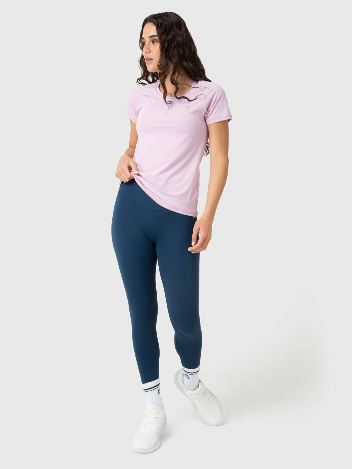 Polera Mujer Round Neck Aloe Rosada Bsoul
