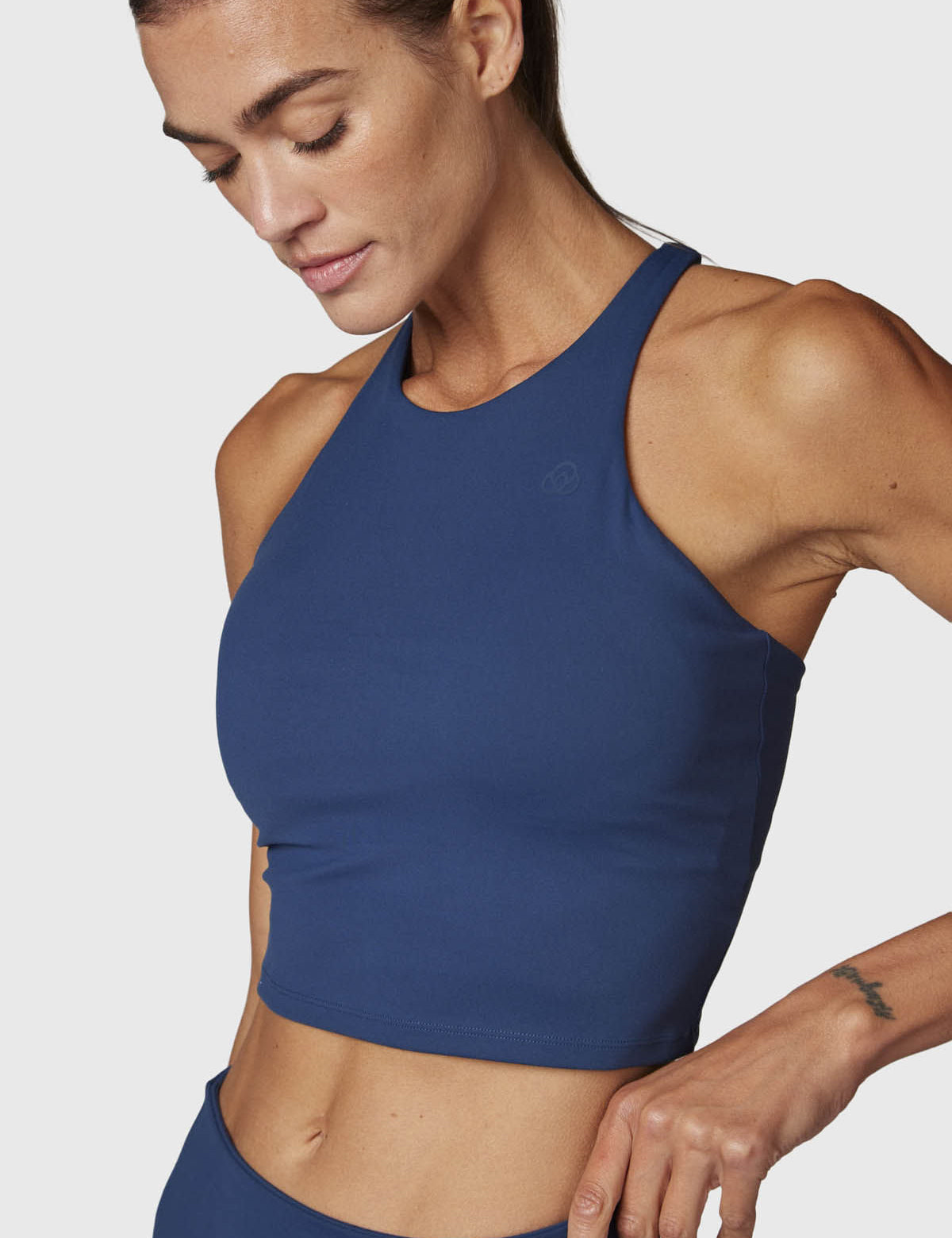 Peto Mujer Crop Mid Aloe Azul Bsoul