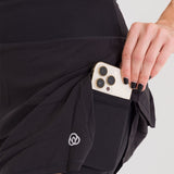 Falda Mujer Lia Negro Bsoul