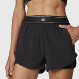 Short Mujer 2 in 1 Cloe Negro Bsoul