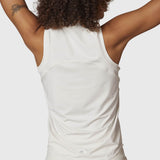 Polera Mujer Tank Half Zipper Crudo Bsoul