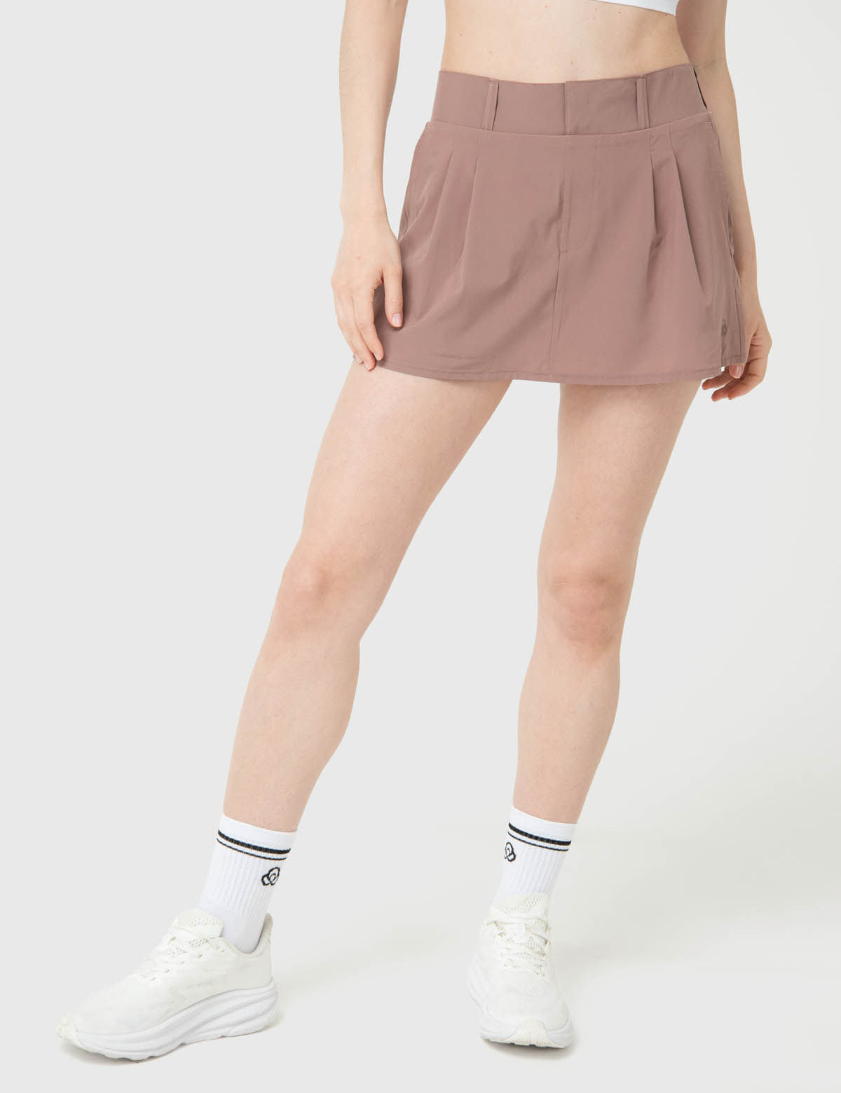 Falda Mujer Court Café Claro Bsoul