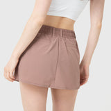 Falda Mujer Court Café Claro Bsoul