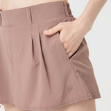 Falda Mujer Court Café Claro Bsoul