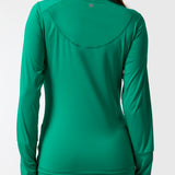 Polerón LS Half Zip Rec Verde Bsoul