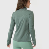 Polerón Half Zip Rec Verde Bsoul