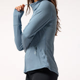 Chaqueta 2nd Layer Full Zip Azul Bsoul