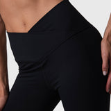 Calza Flared Aloe Negra Bsoul
