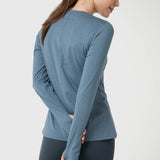 Polera Mujer First Layer Azul Bsoul