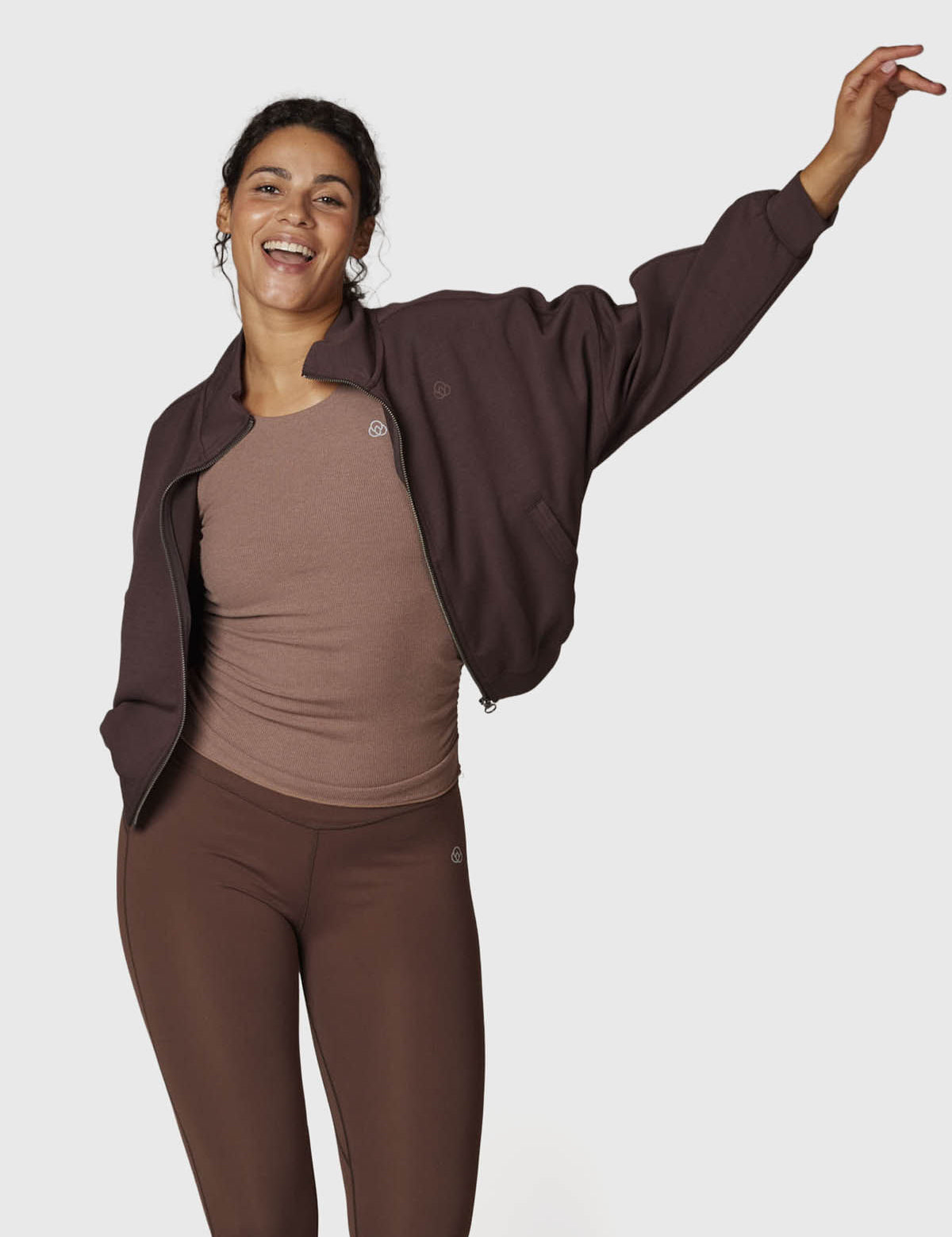 Polerón Modal Aloe Café Oscuro Bsoul