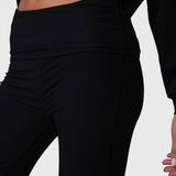 Conjunto Mujer Modal Rib Negro Bsoul