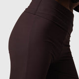Pantalón Modal Rib Café Oscuro Bsoul