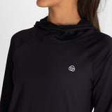 Polerón Mujer Warmer Lucia Negro Bsoul