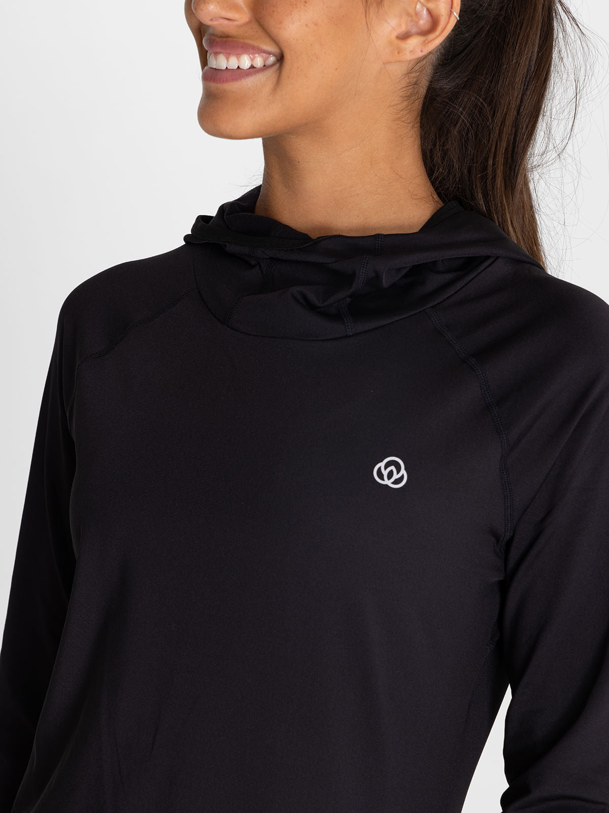 Polerón Mujer Warmer Lucia Negro Bsoul