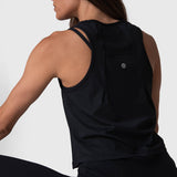 Polera Zia Aloe Negra Bsoul