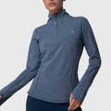 Polerón Half Zip Aloe Azul Bsoul
