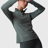 Polerón Half Zip Aloe Verde Bsoul