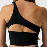 Peto Crop 1 Shoulder Aloe Negro Bsoul