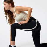 Calza Ankle Paz Aloe Negro Bsoul