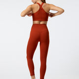 Calza Ankle Eva Aloe Naranja Bsoul