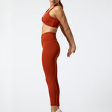 Calza Ankle Eva Aloe Naranja Bsoul