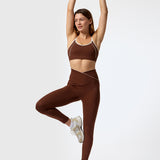 Calza Ankle Anya Aloe Café Bsoul