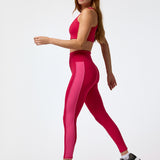 Conjunto Mujer High Long Aloe Fucsia Bsoul